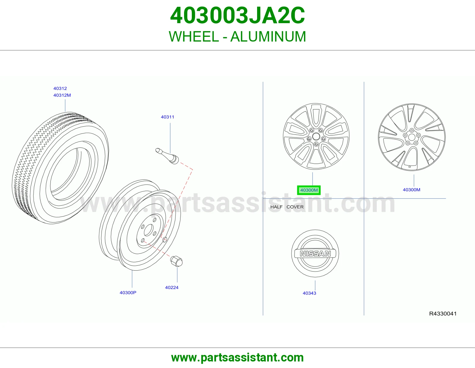 جنط 403003JA2C