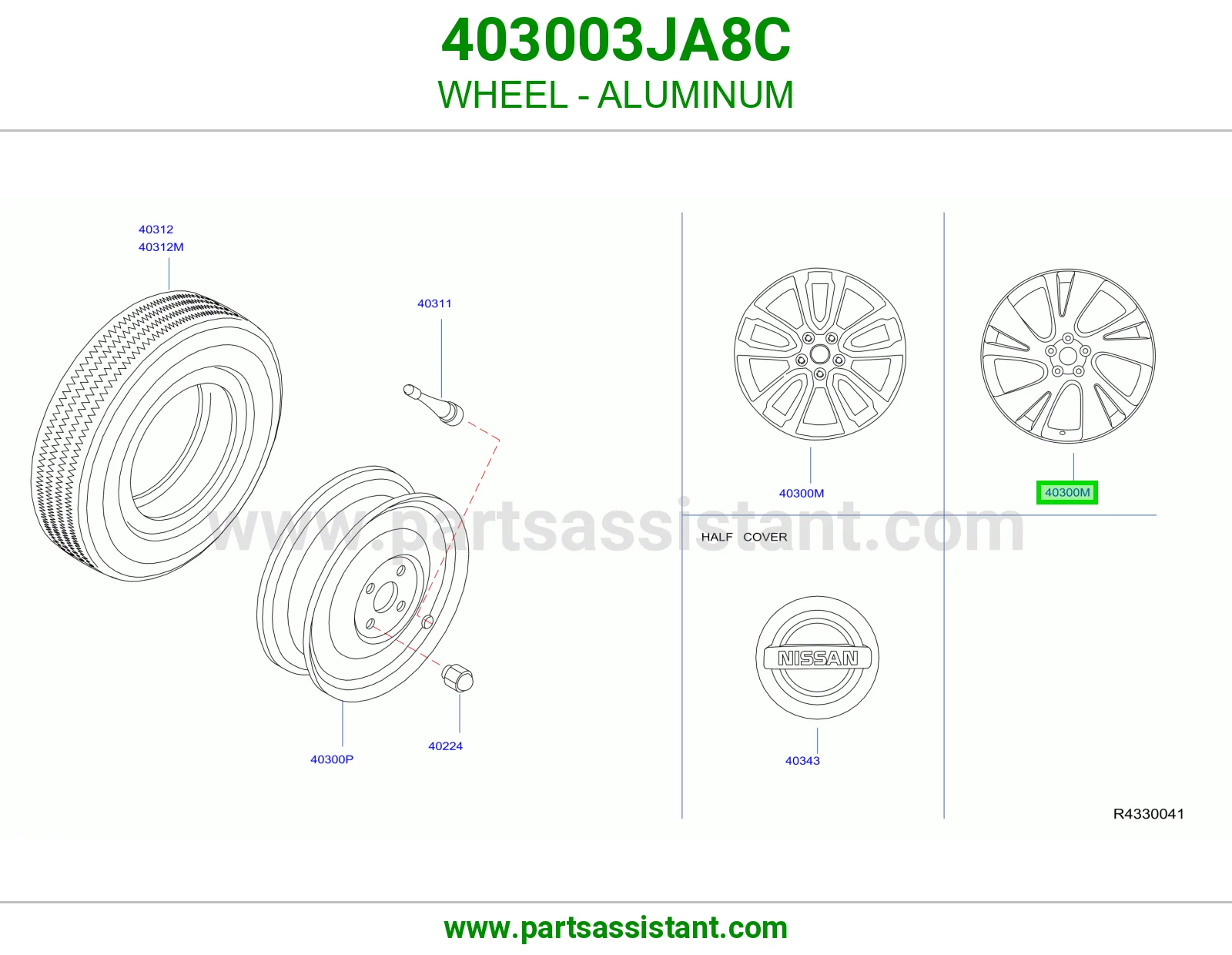 جنط 403003JA8C