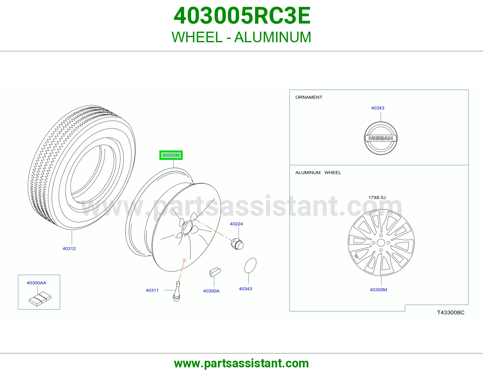 جنط 403005RC3E