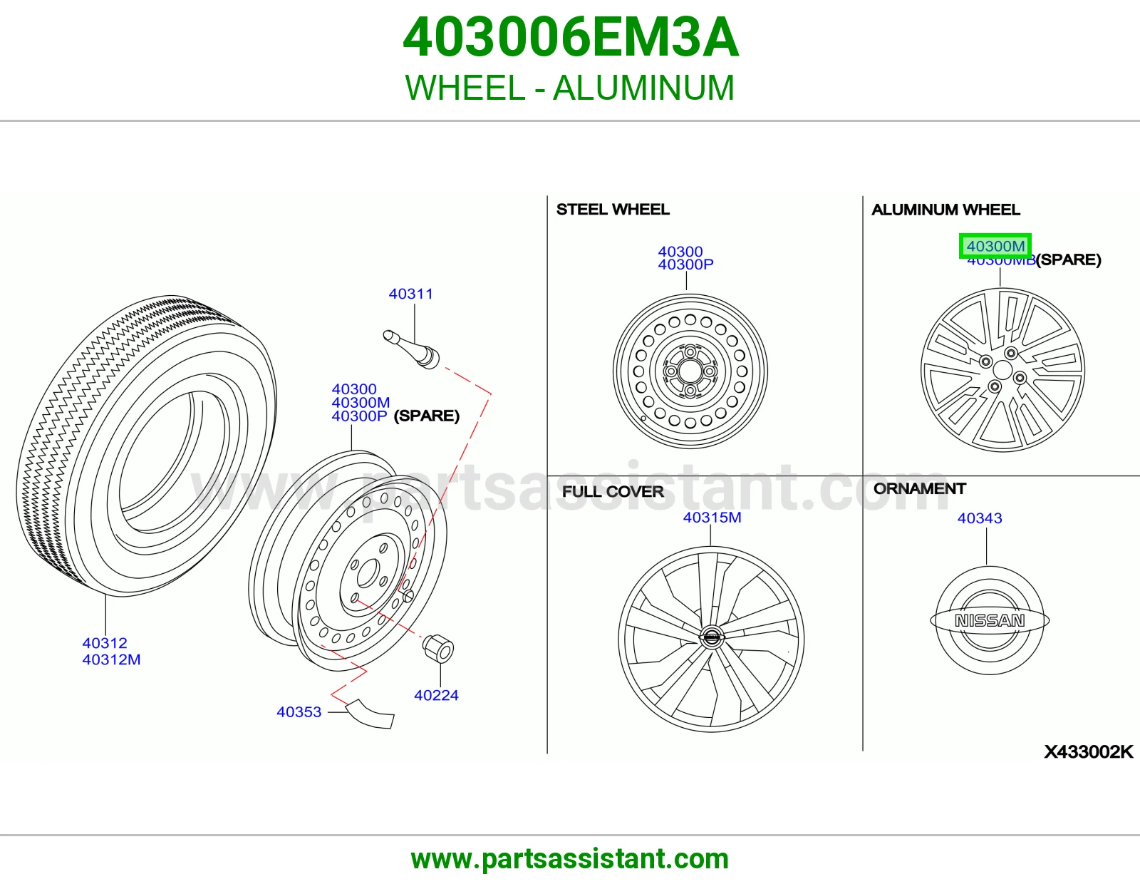 جنط 403006EM3A