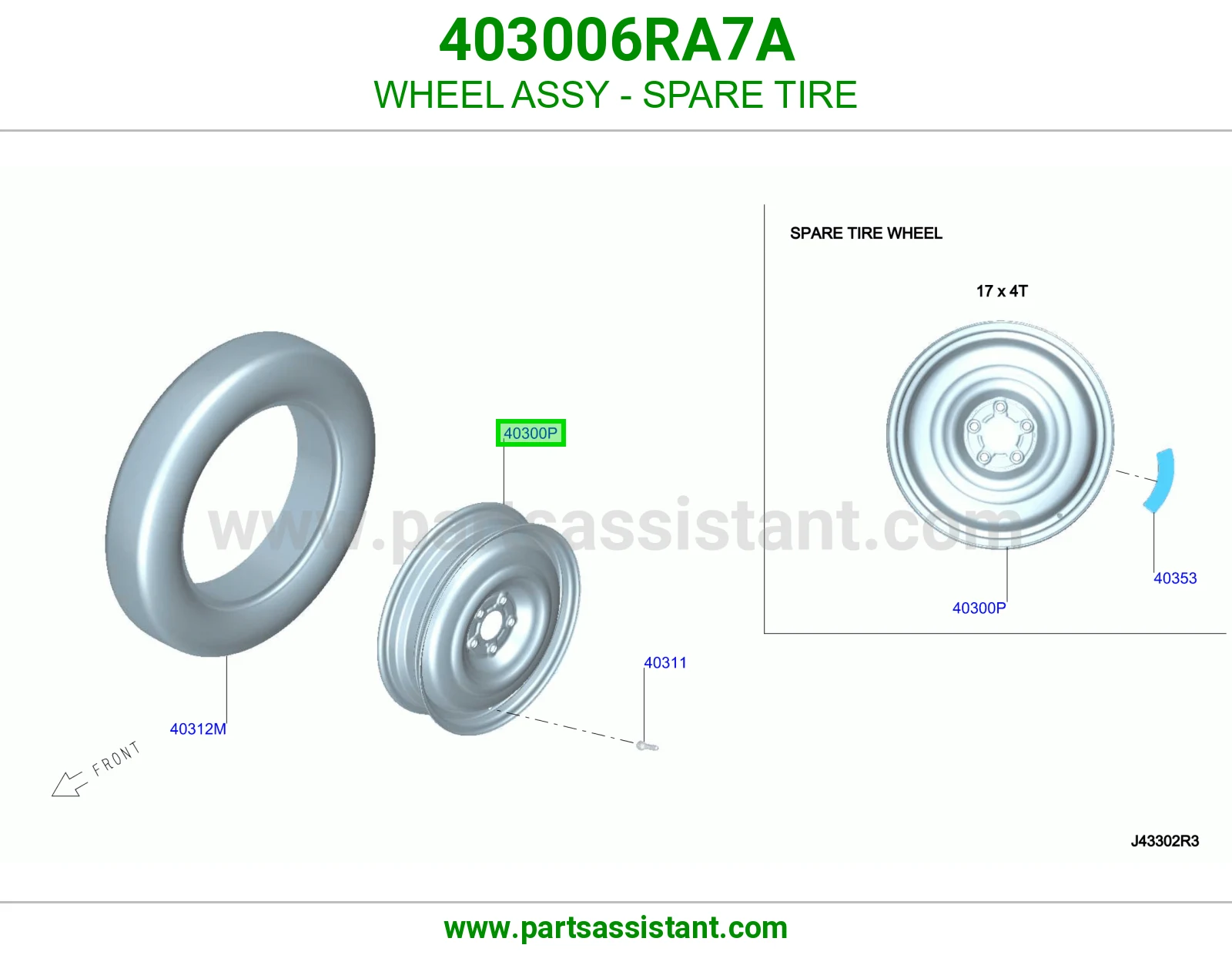 جنط 403006RA7A