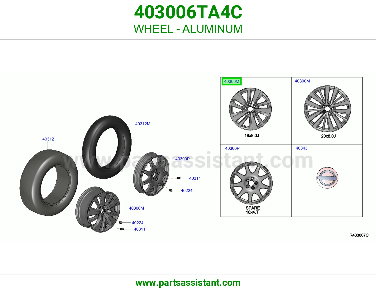 جنط 403006TA4C