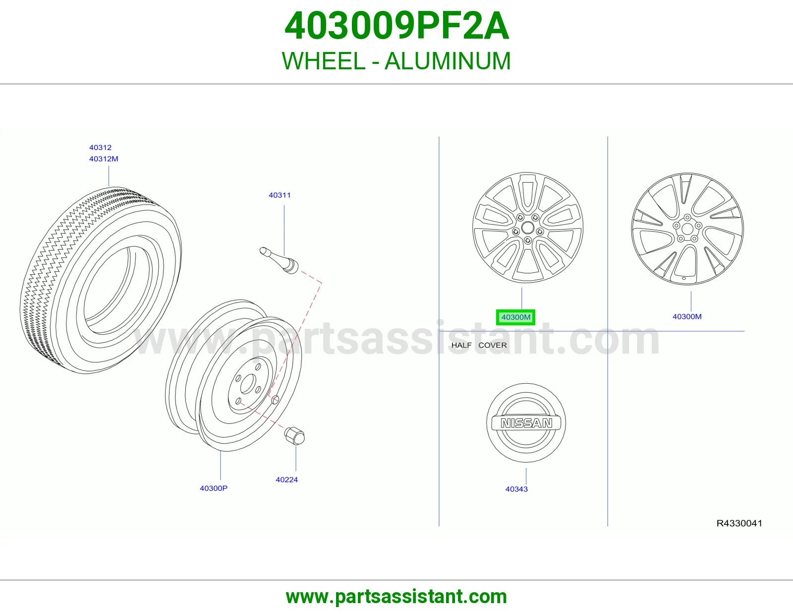 جنط 403009PF2A