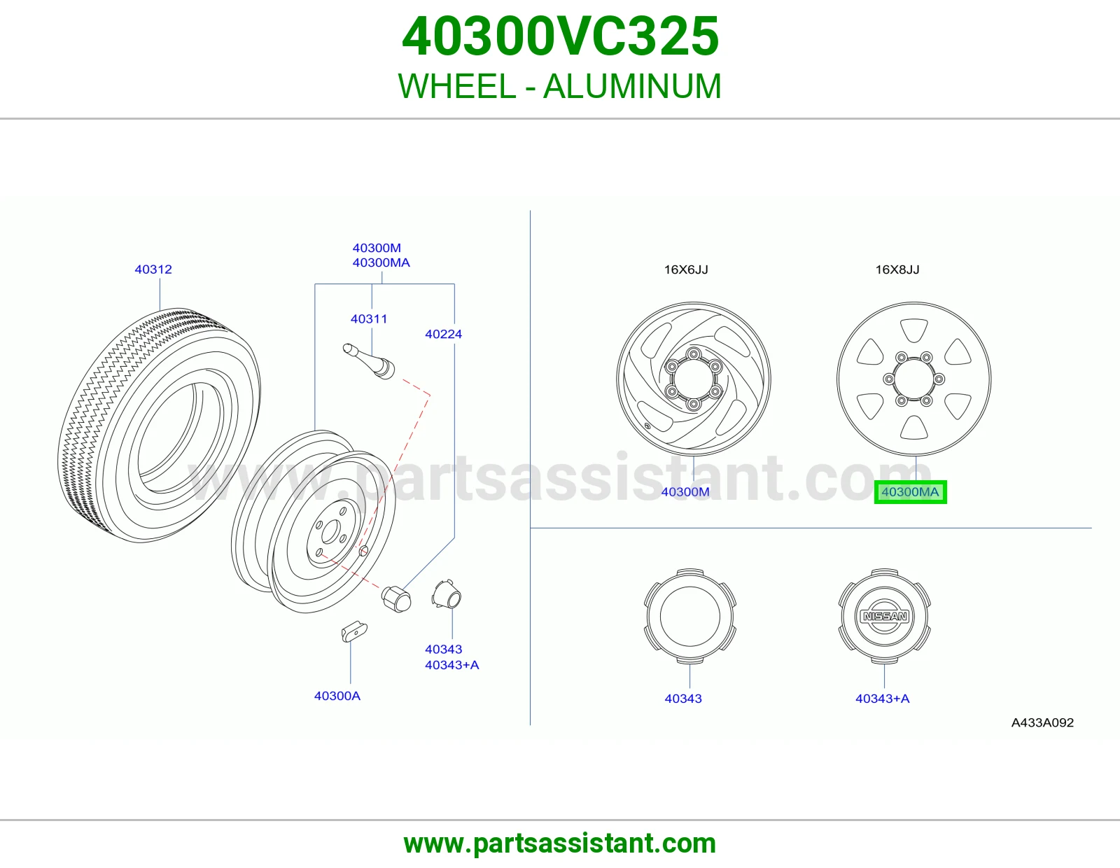 جنط 40300VC325