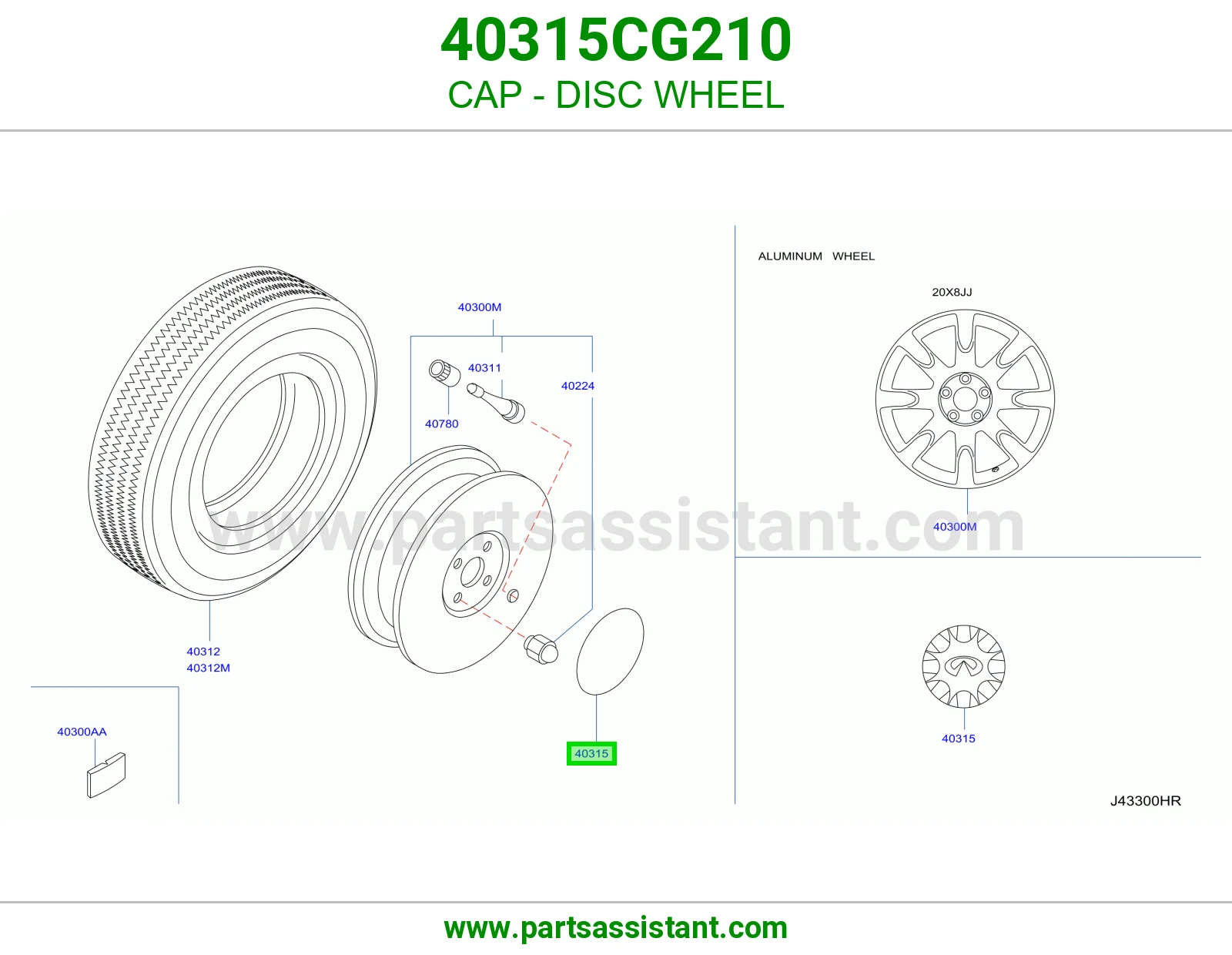 طاسه كفر 40315CG210