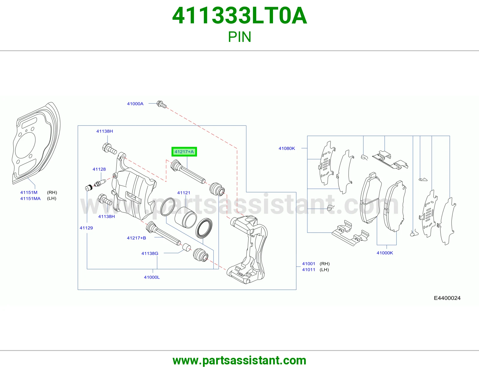 مسمار 411333LT0A