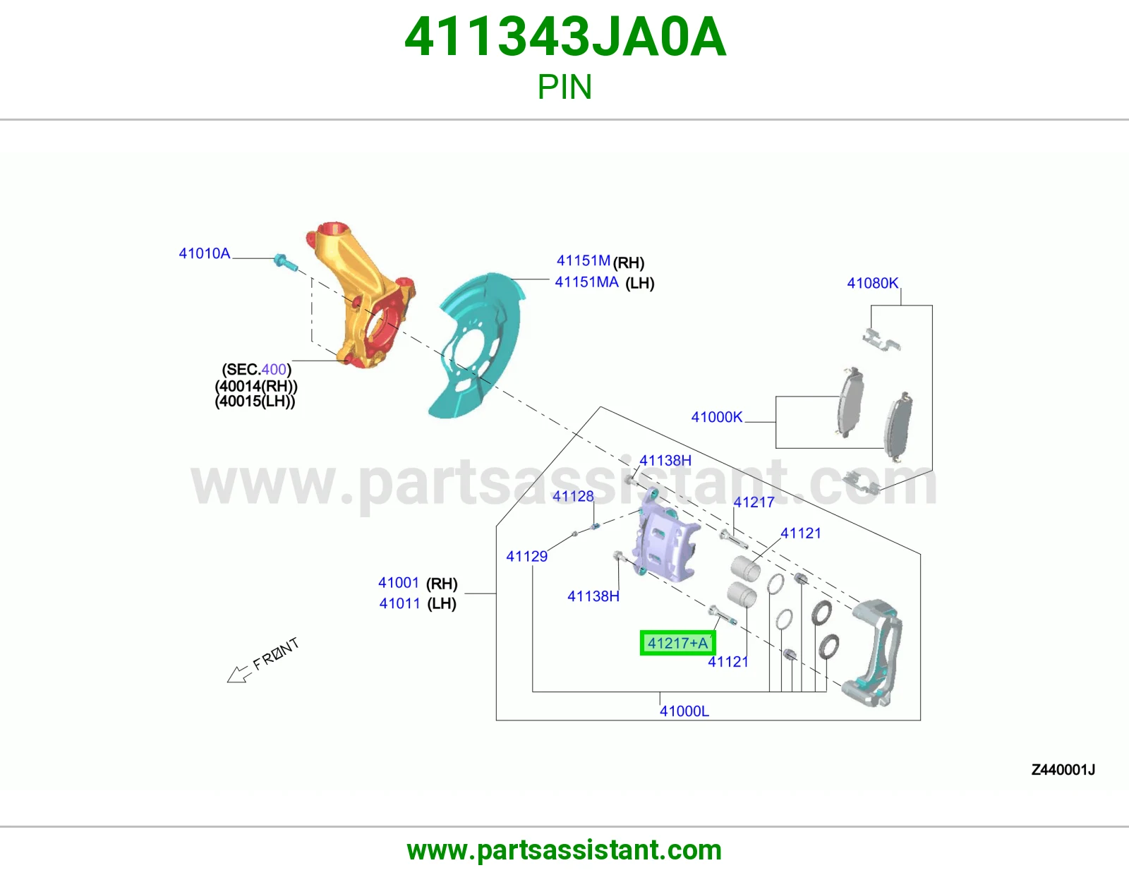 مسمار 411343JA0A