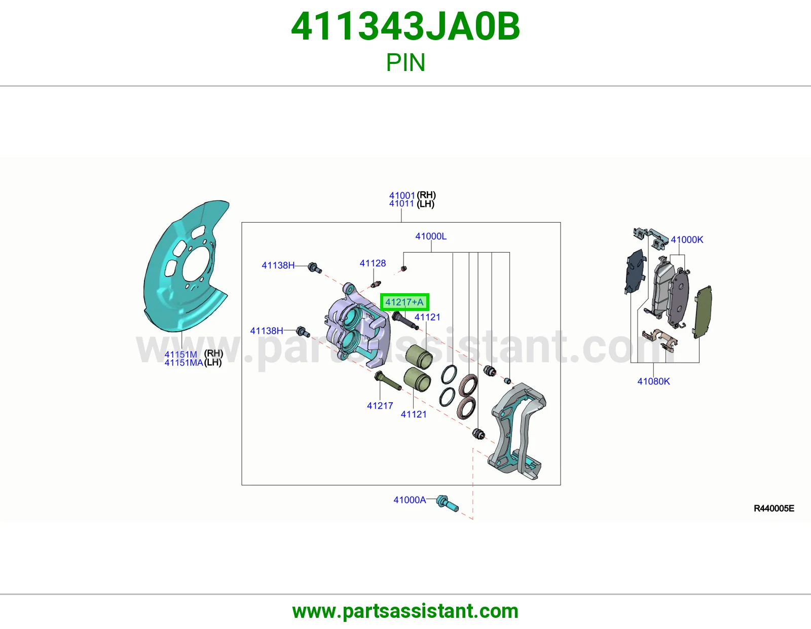 مسمار 411343JA0B