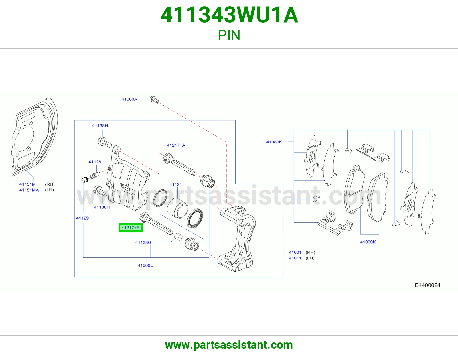مسمار 411343WU1A