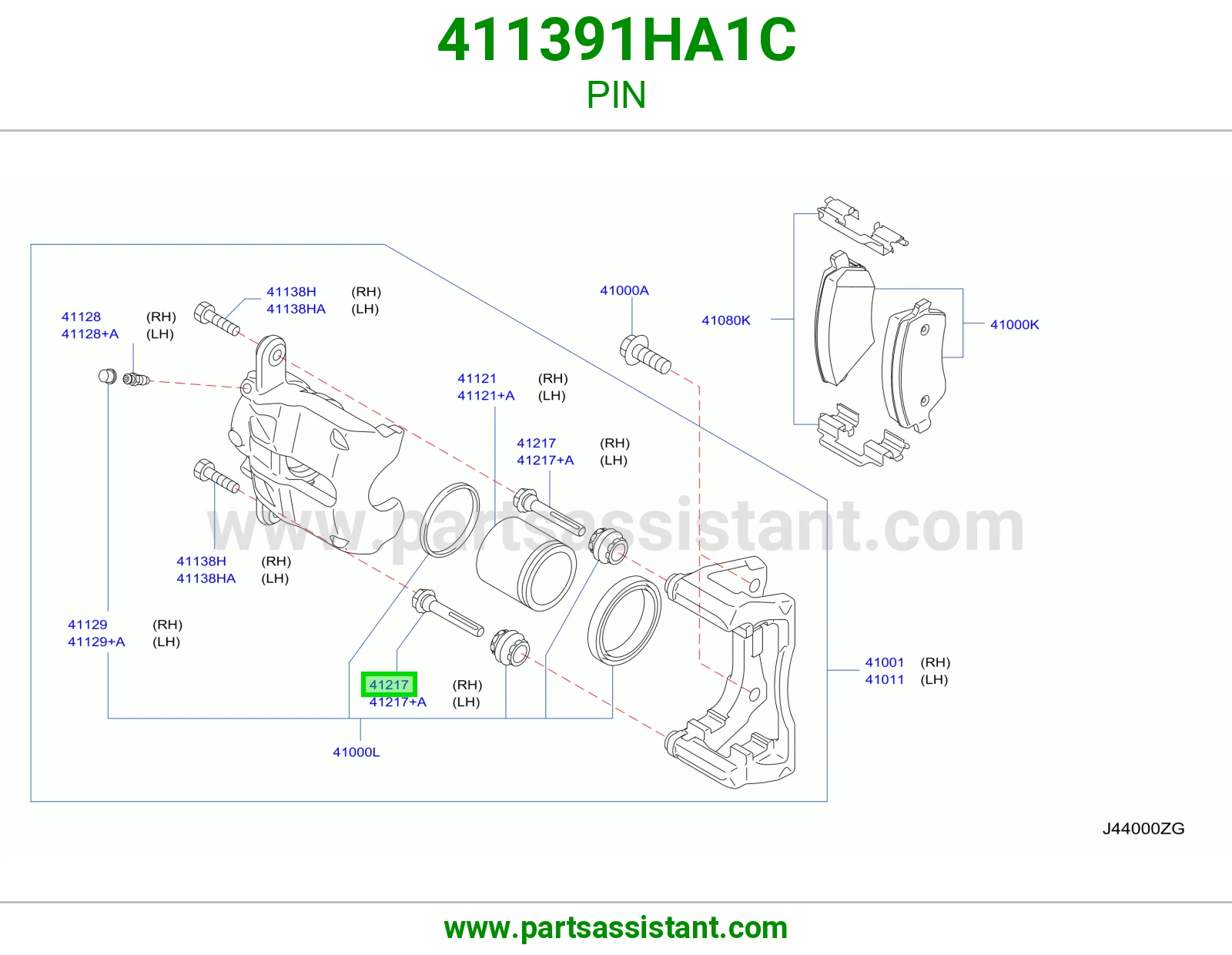 مسمار 411391HA1C