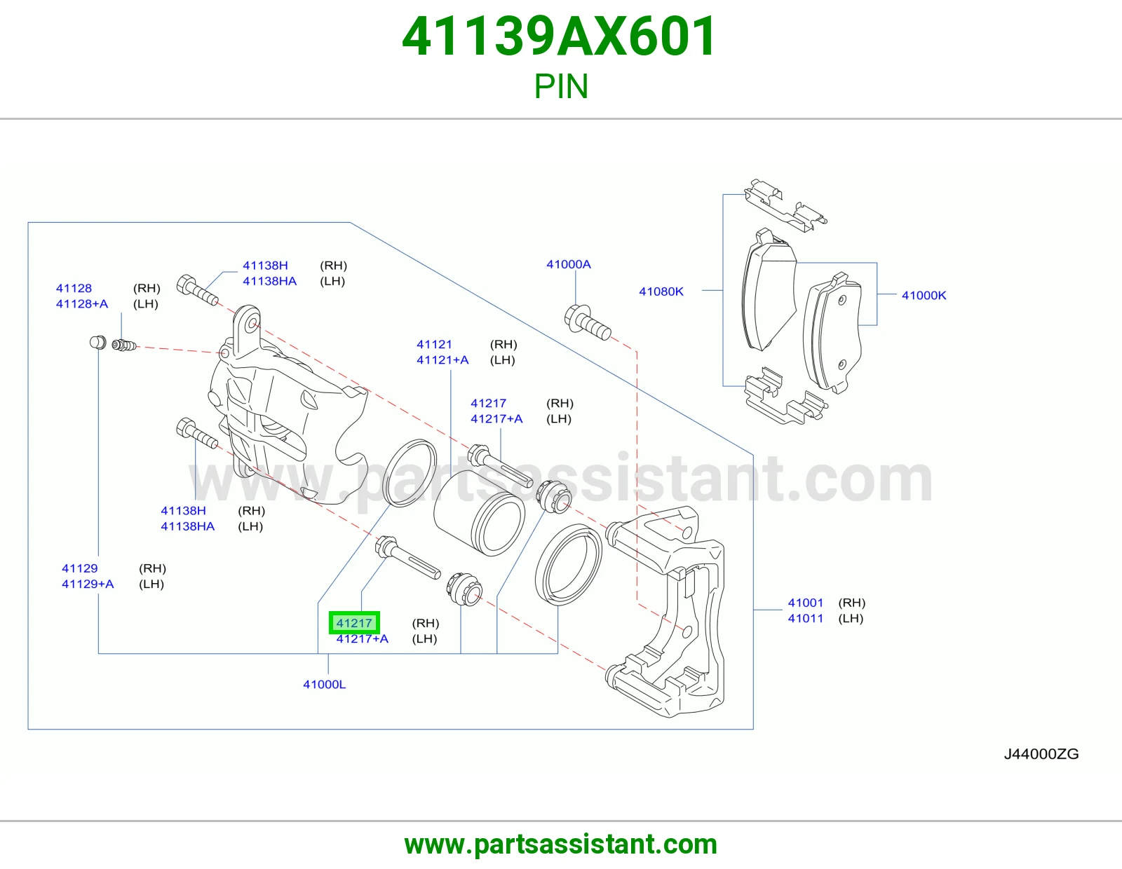 مسمار 41139AX601