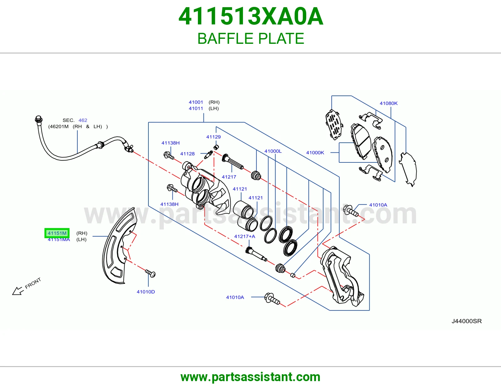 صاج حاجز 411513XA0A