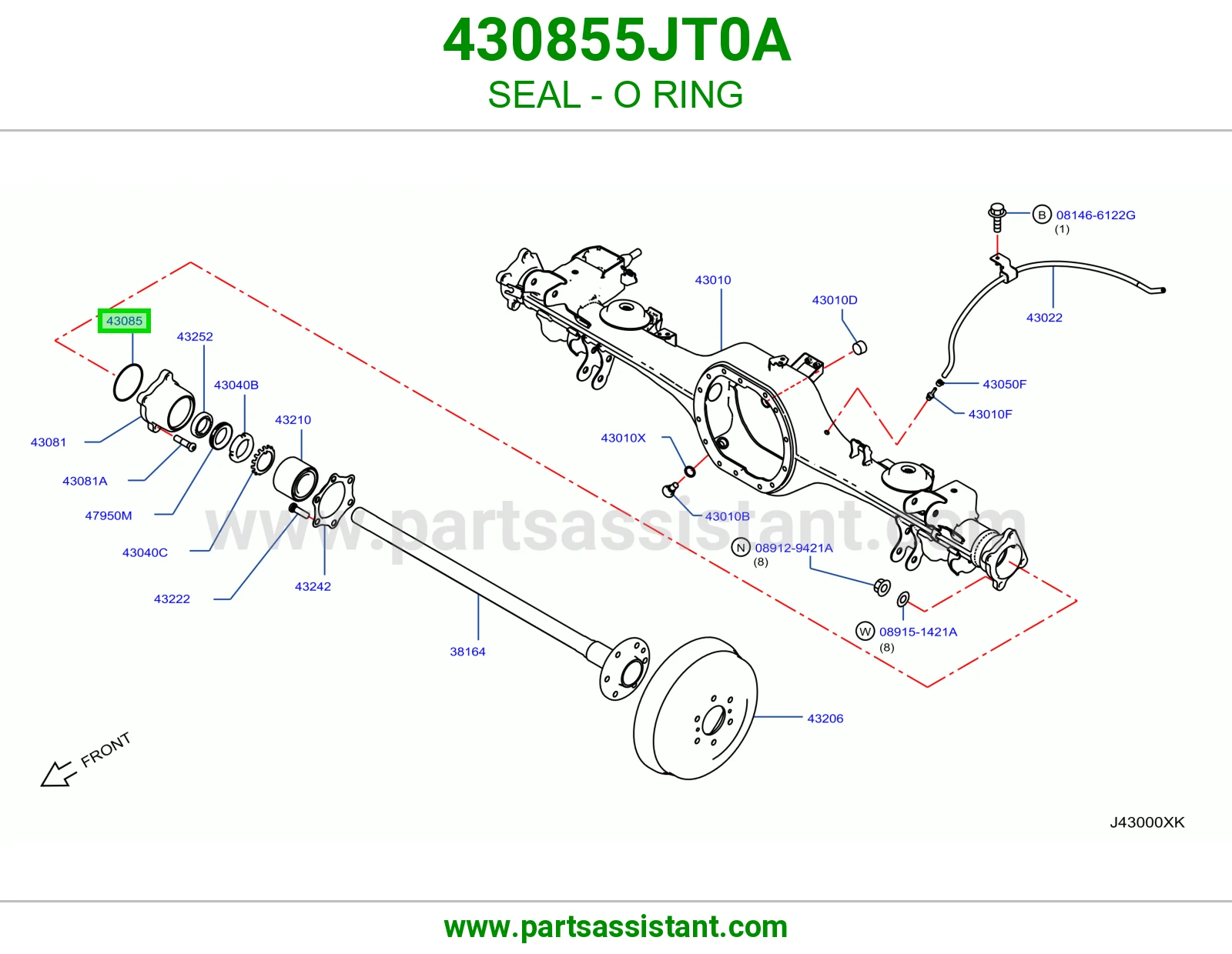جلدة أورنق 430855JT0A
