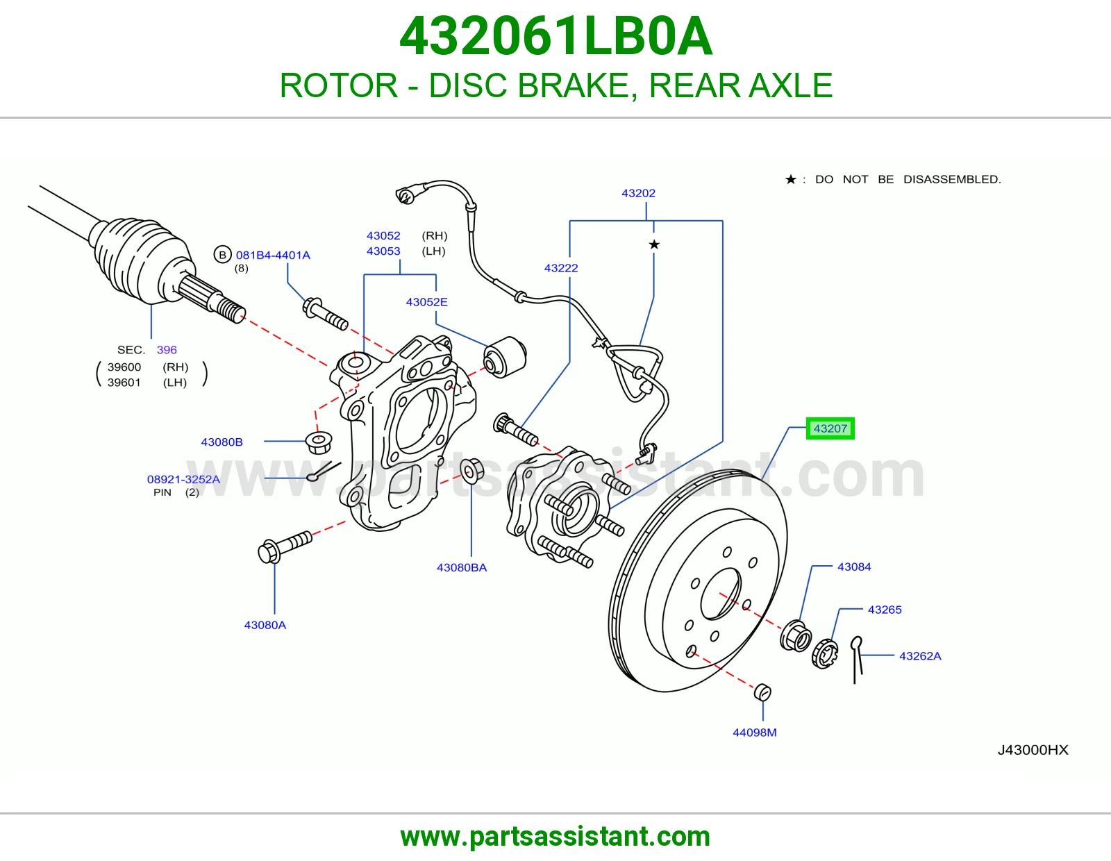 هوب كفر خلفي 432061LB0A