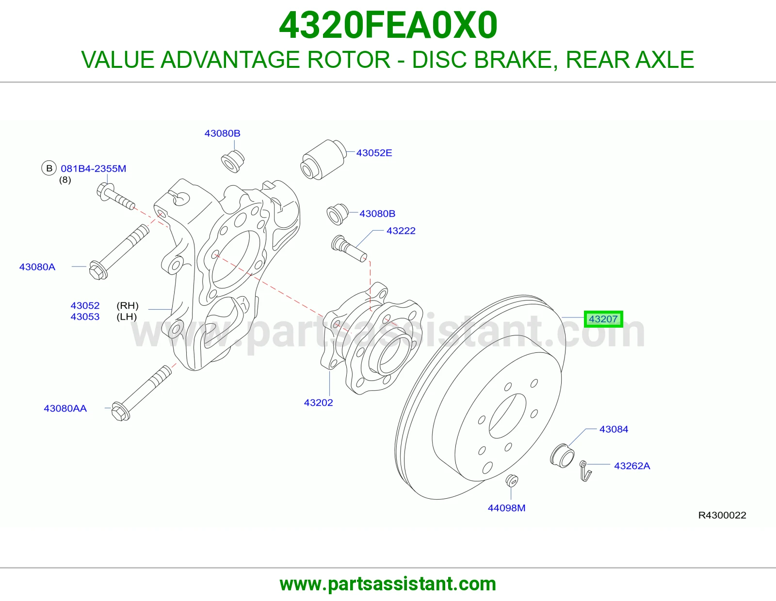 هوب كفر خلفي 4320FEA0X0