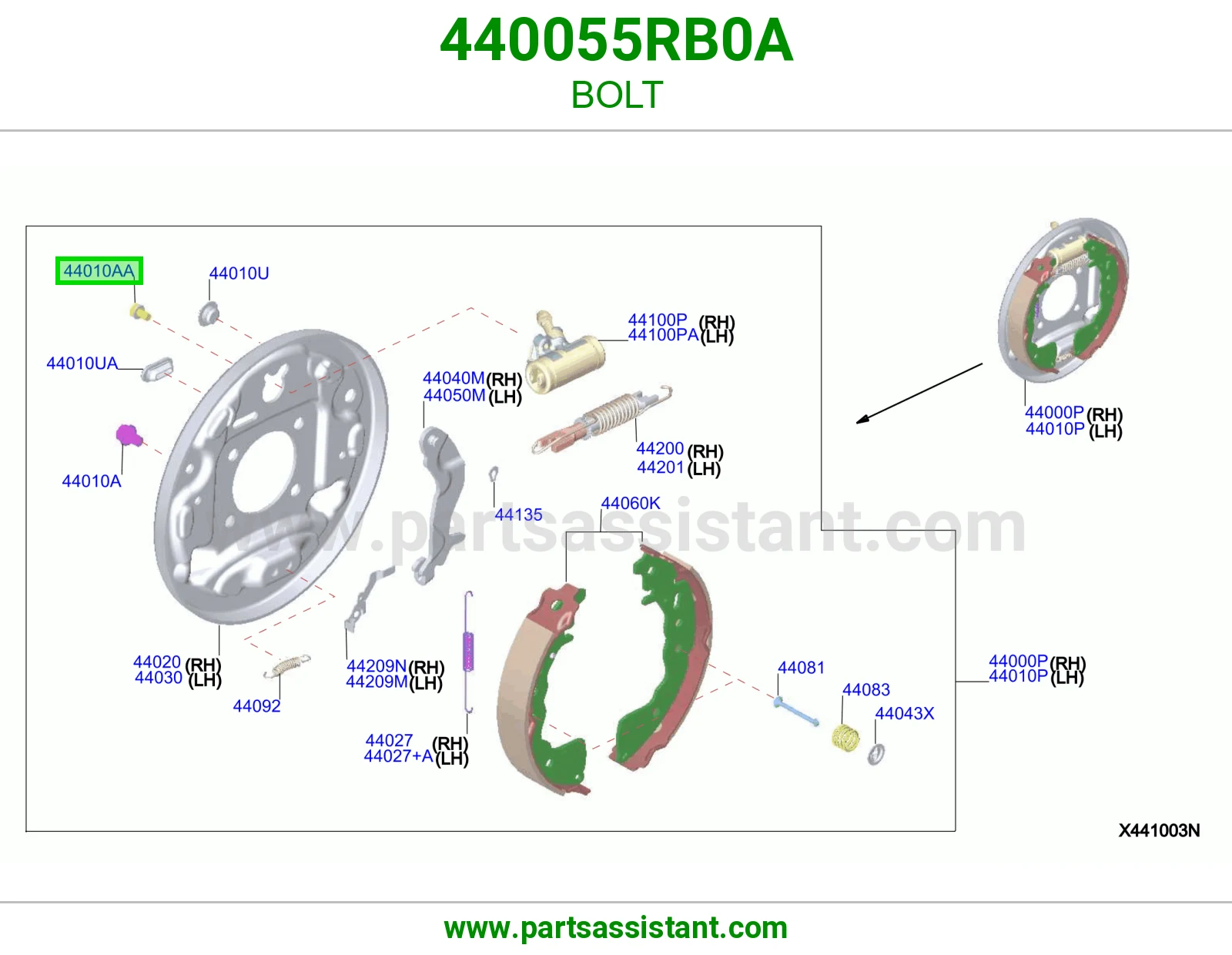 مسمار 440055RB0A