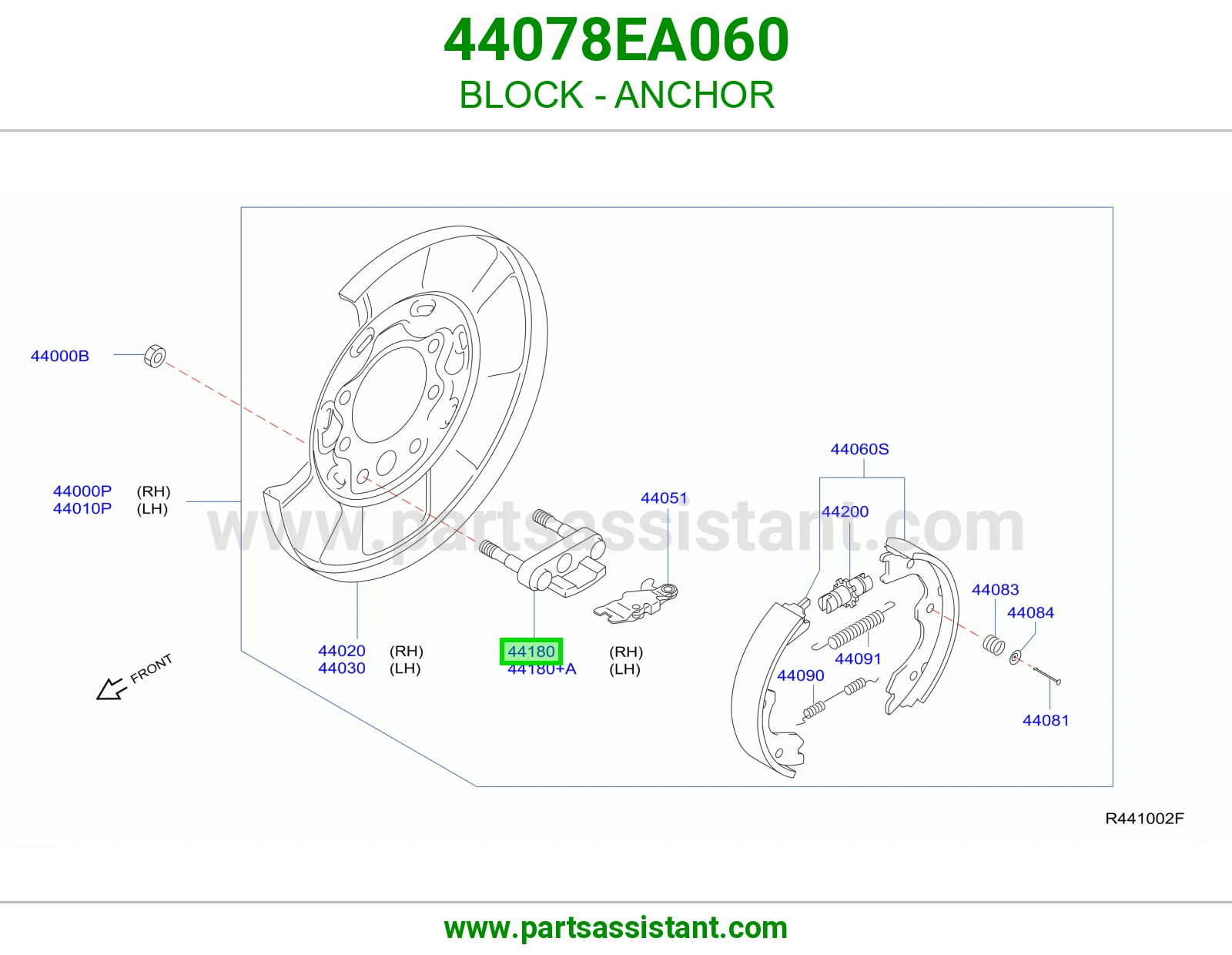 BLOCK - ANCHOR 44078EA060