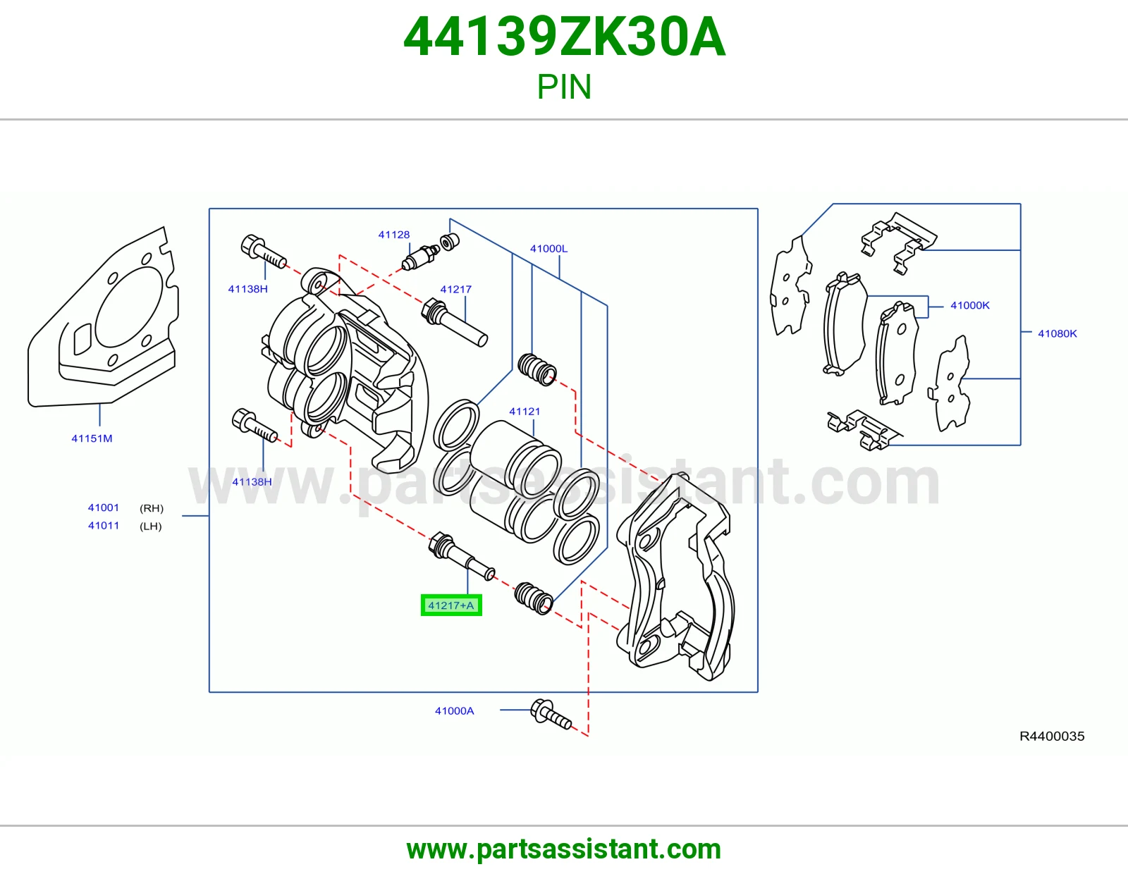 بن 44139ZK30A