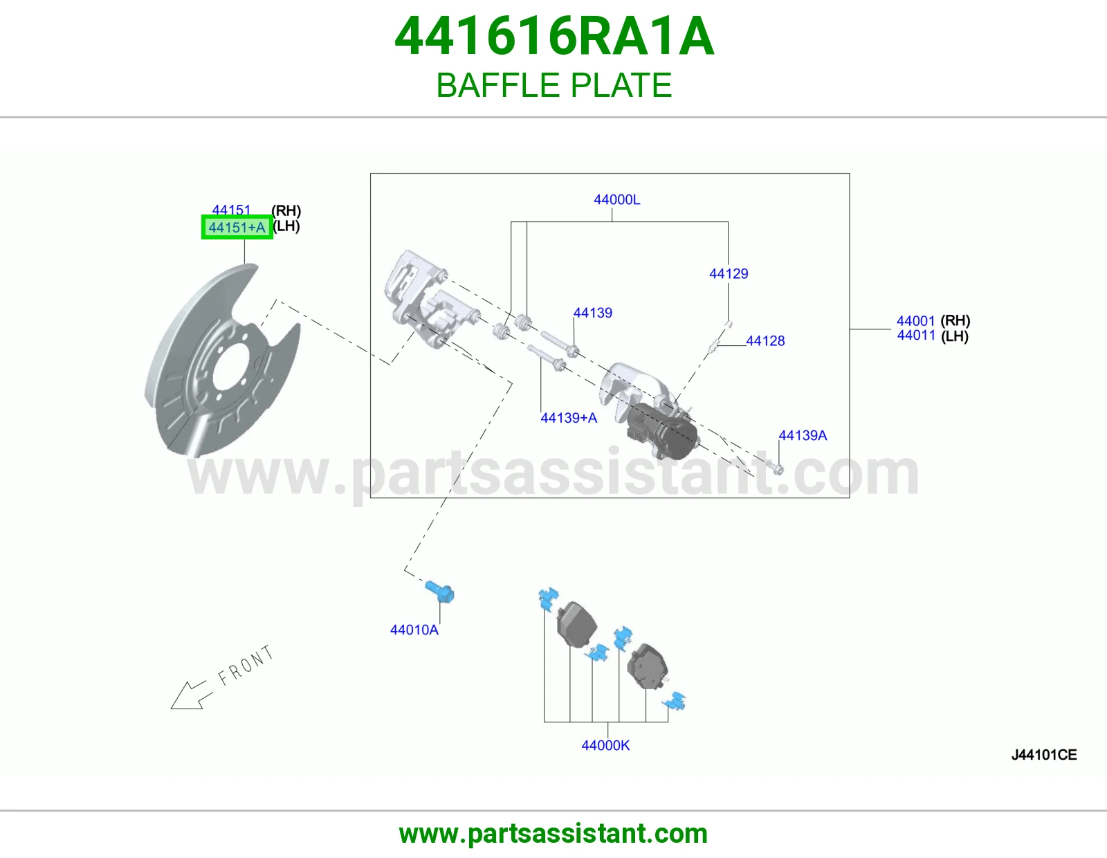 صاج حاجز 441616RA1A