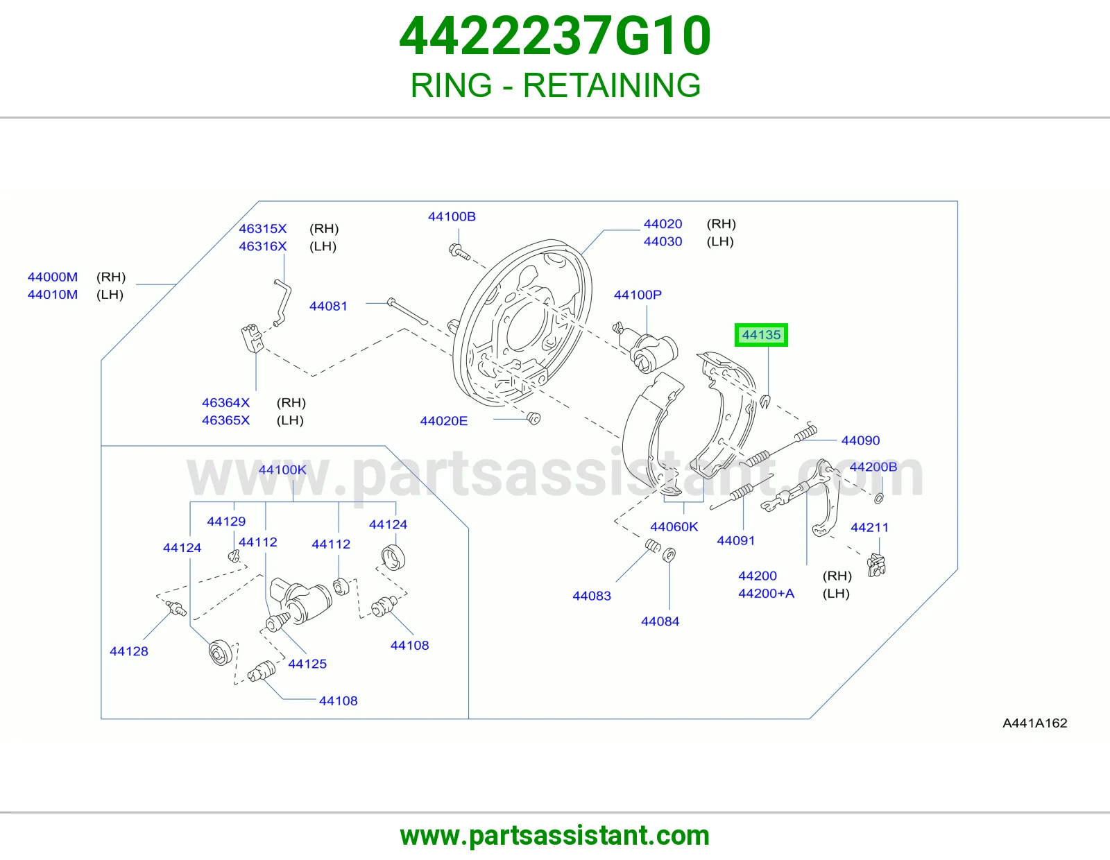 حلقة كلبس 4422237G10
