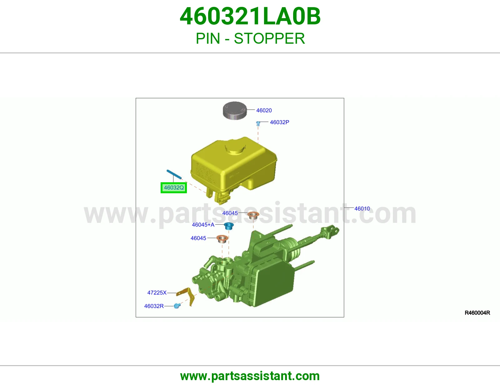 مسمار ستوب 460321LA0B