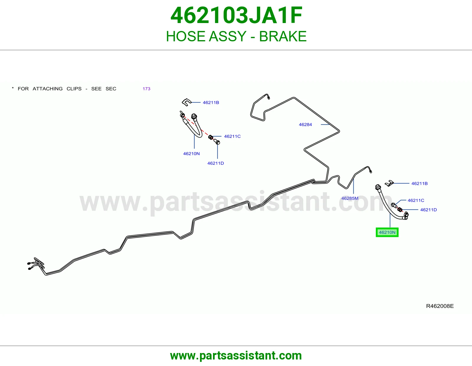لي فرامل كامل 462103JA1F