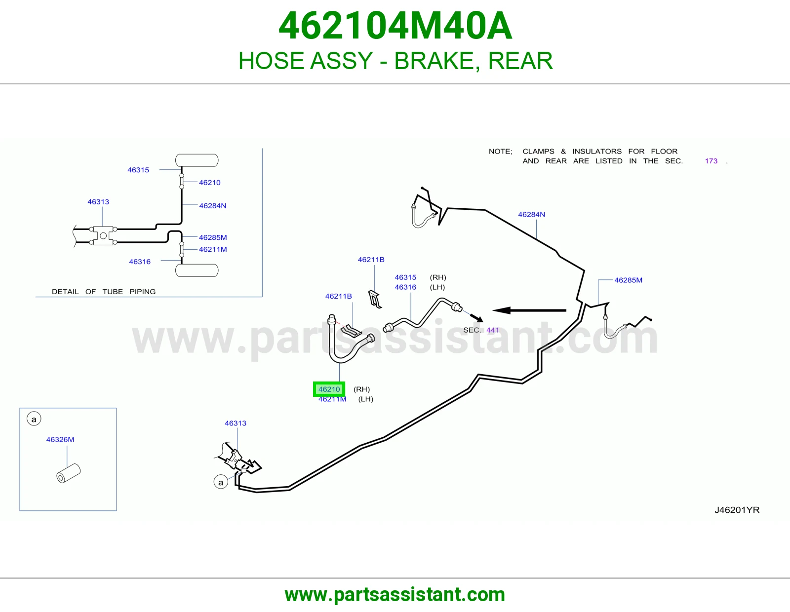 لي كلتش 462104M40A