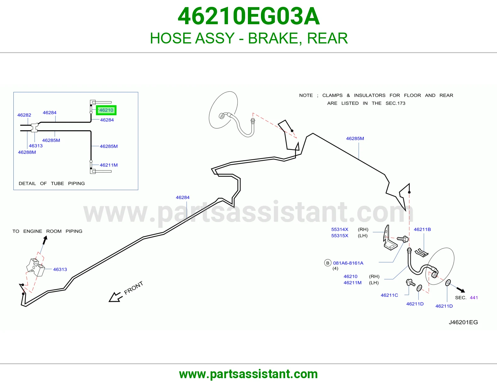 لي كلتش 46210EG03A