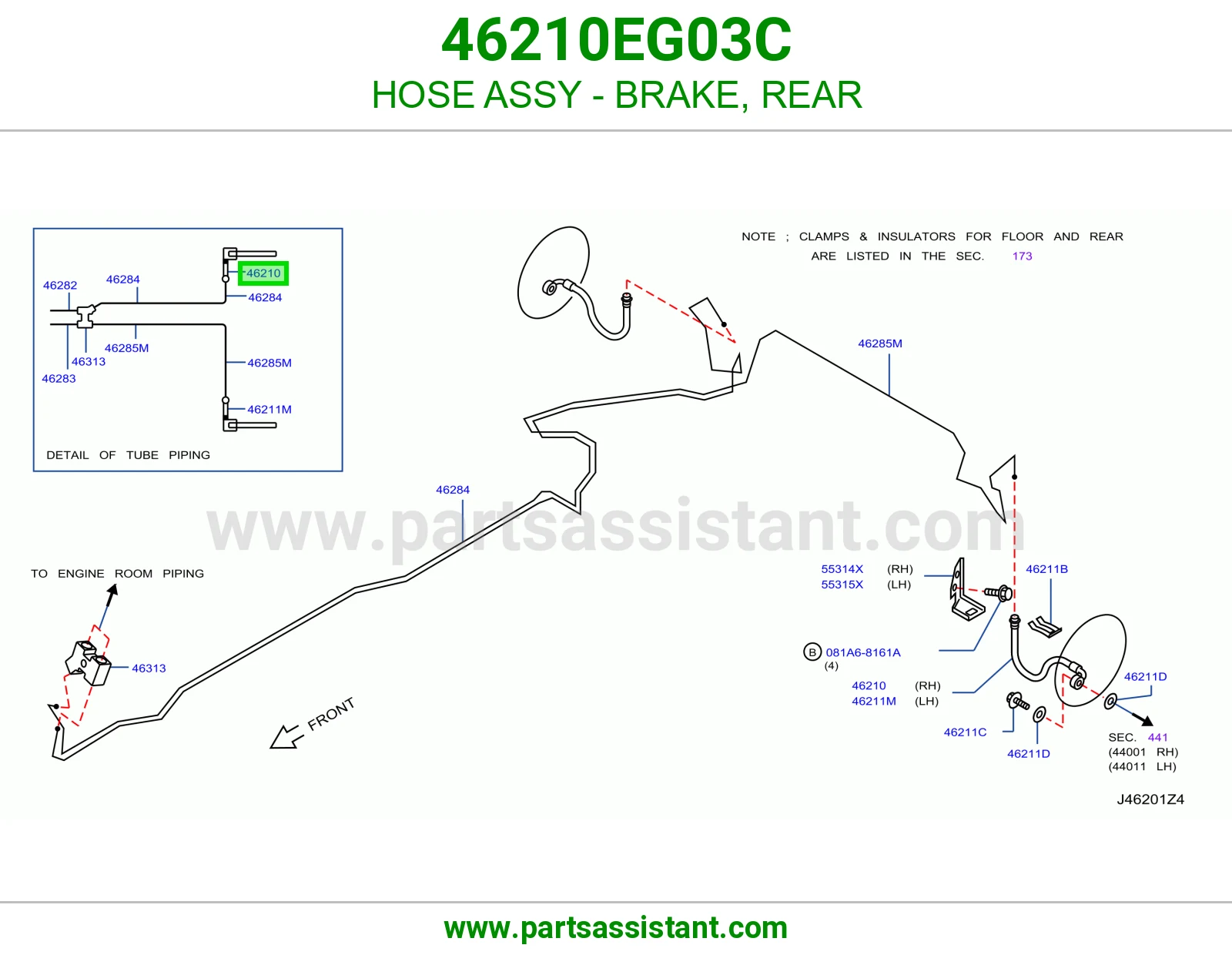 لي كلتش 46210EG03C
