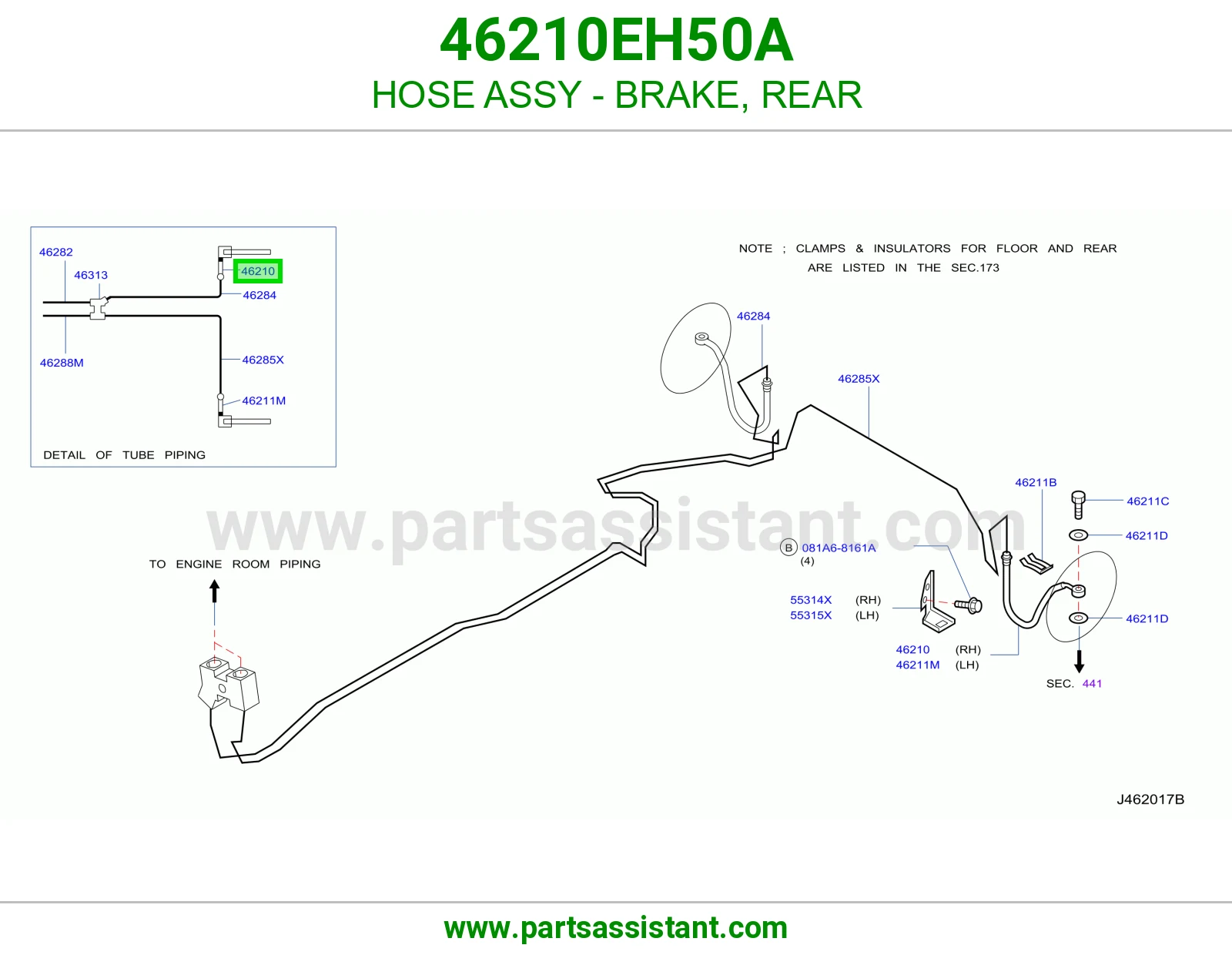 لي كلتش 46210EH50A