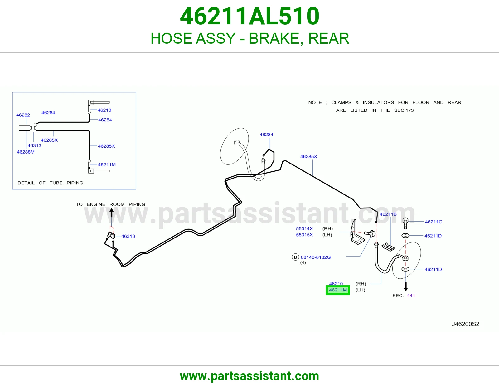 لي كلتش 46211AL510