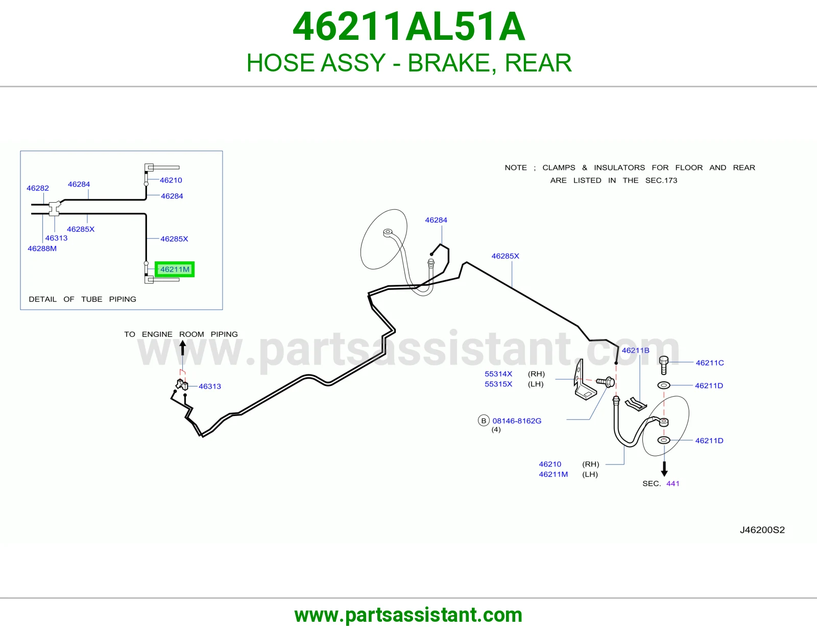 لي كلتش 46211AL51A