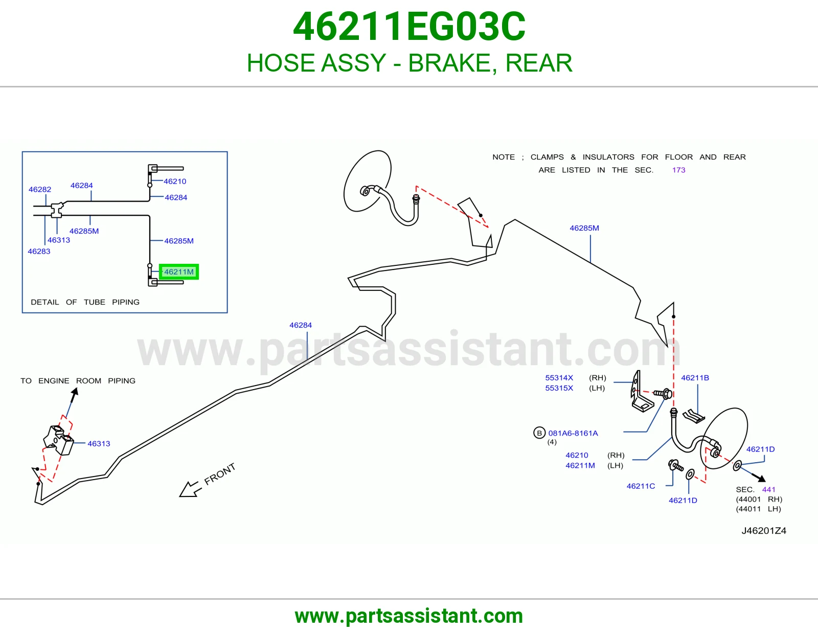 لي كلتش 46211EG03C