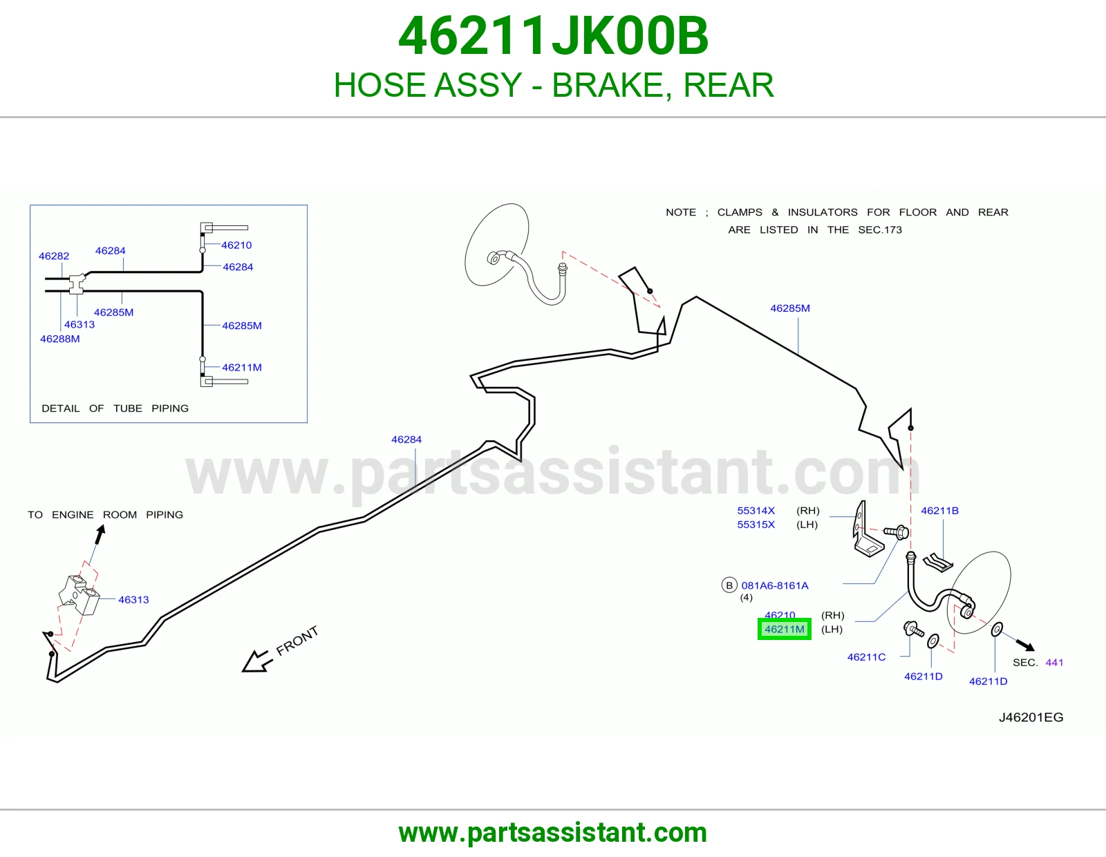 لي كلتش 46211JK00B