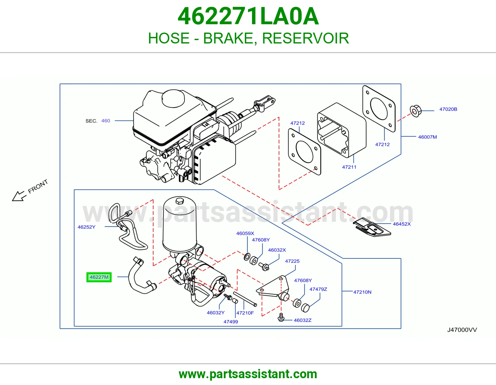 لي فرامل قربة 462271LA0A