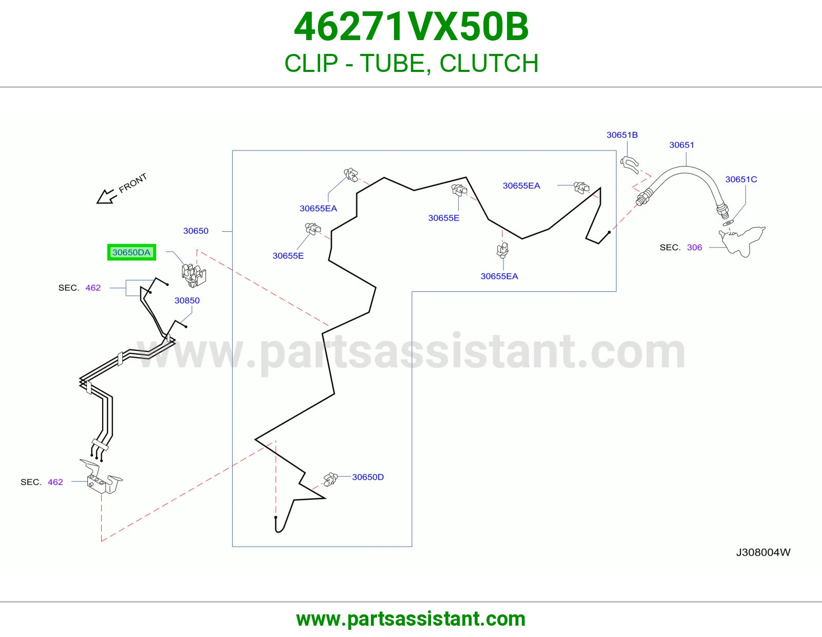 كلبس ماسورة كلتش 46271VX50B