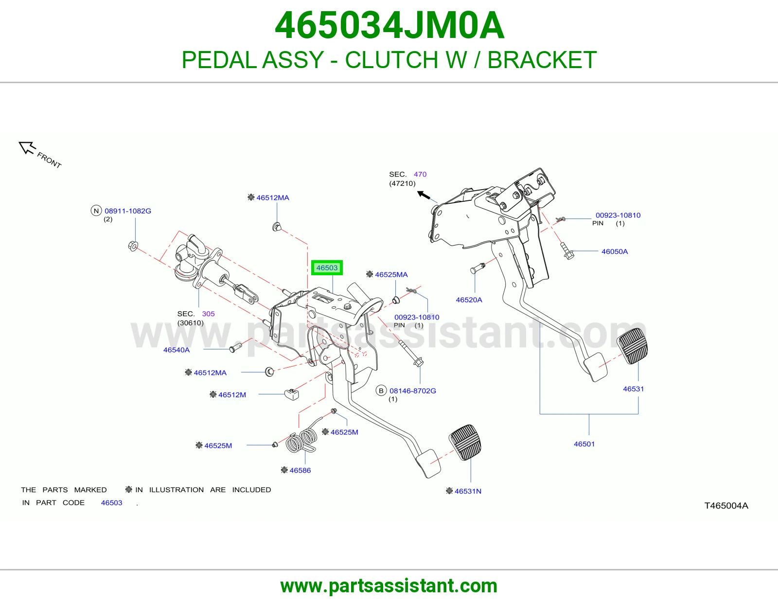 دعسه كلتش 465034JM0A