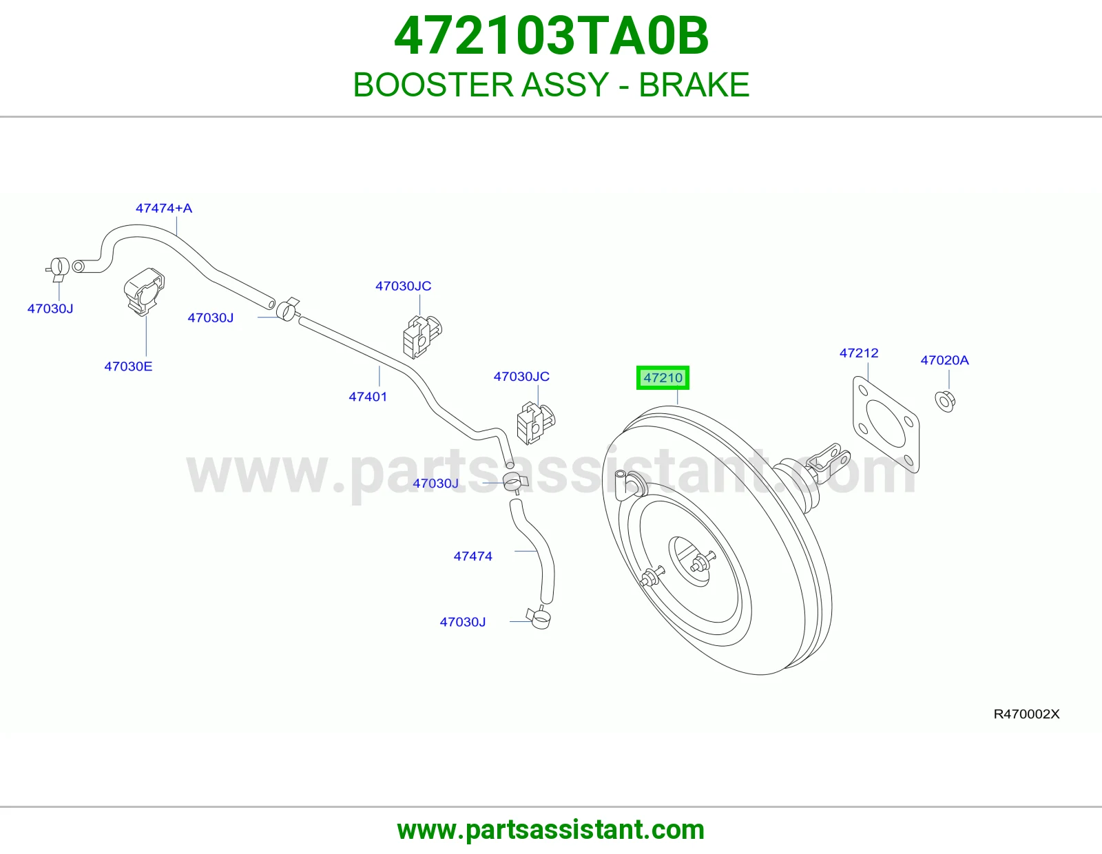 باكم فرامل كامل 472103TA0B