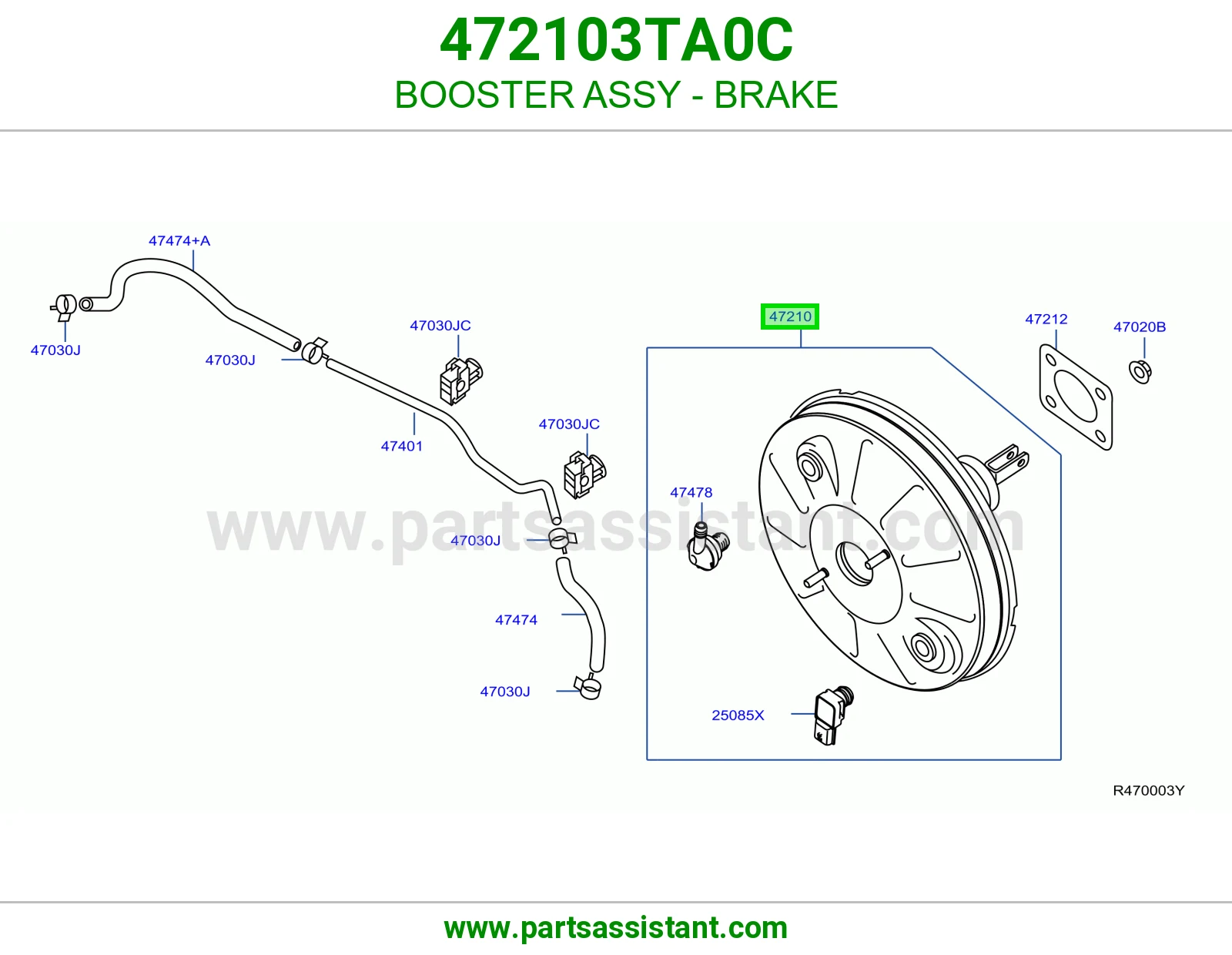 باكم فرامل كامل 472103TA0C