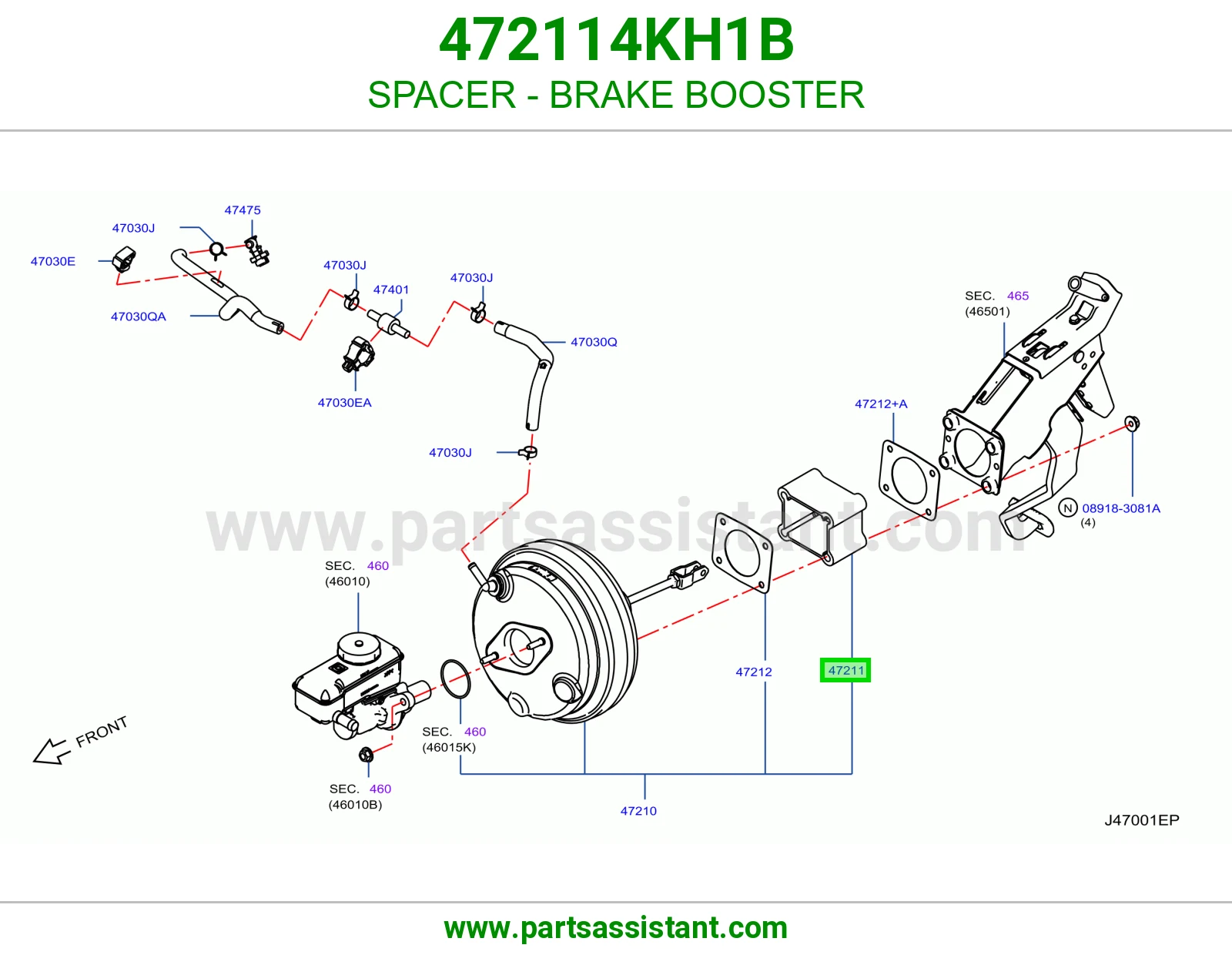 لي باكم فرامل 472114KH1B