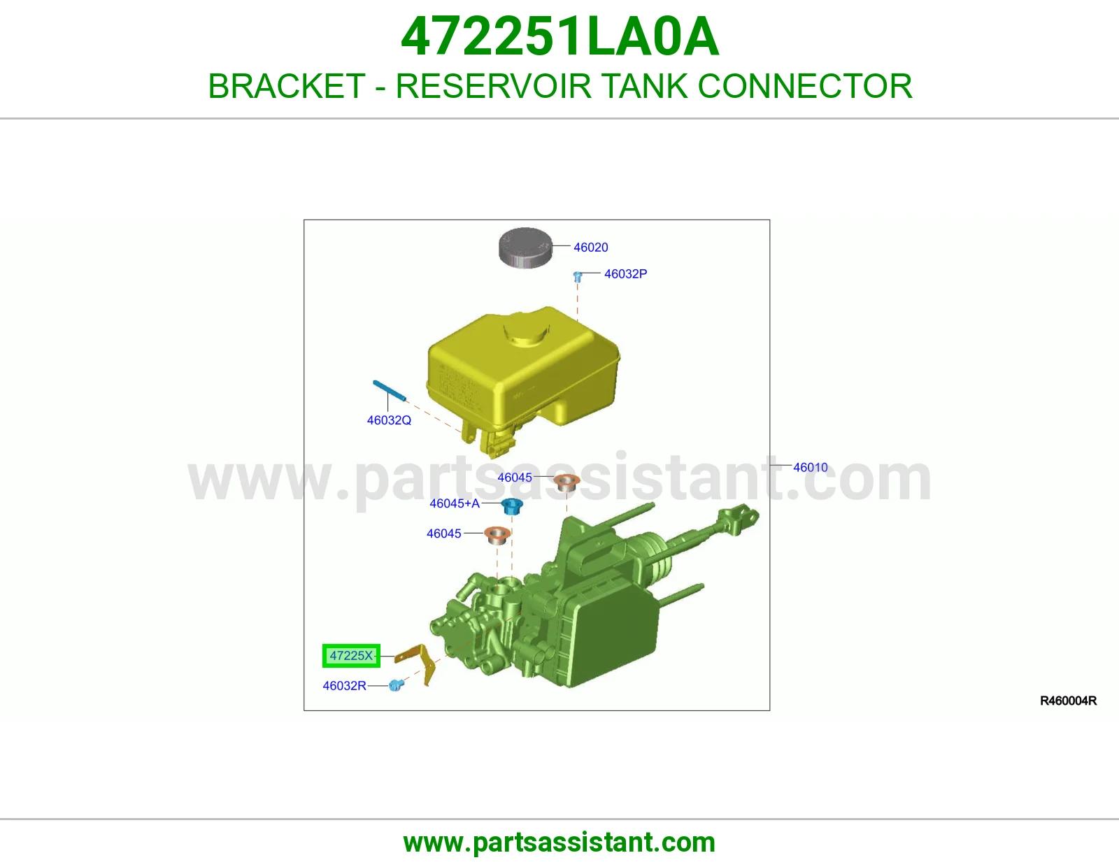 قاعدة وصلة قربة ماء 472251LA0A