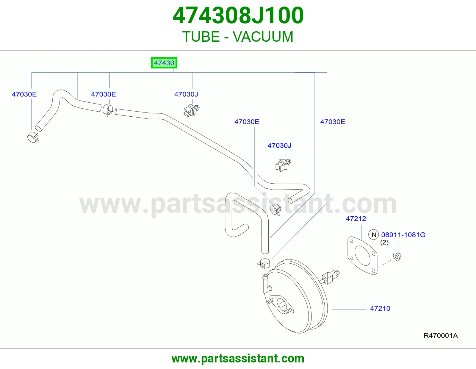 ماسورة باكم 474308J100