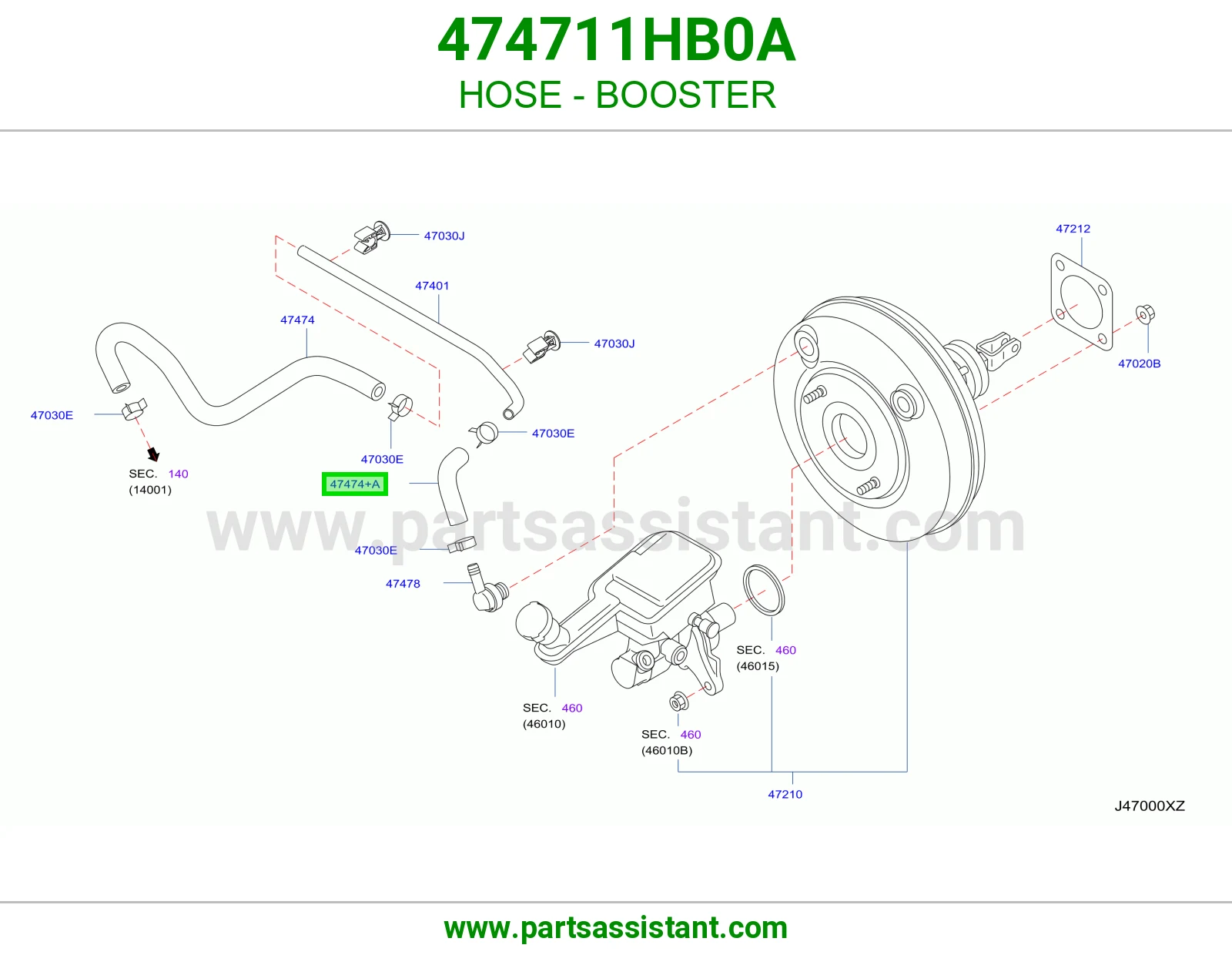 لي باكم فرامل 474711HB0A