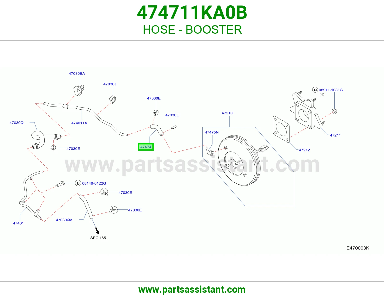 لي باكم فرامل 474711KA0B
