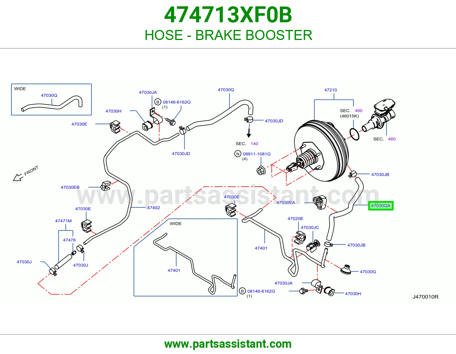 لي باكم فرامل 474713XF0B
