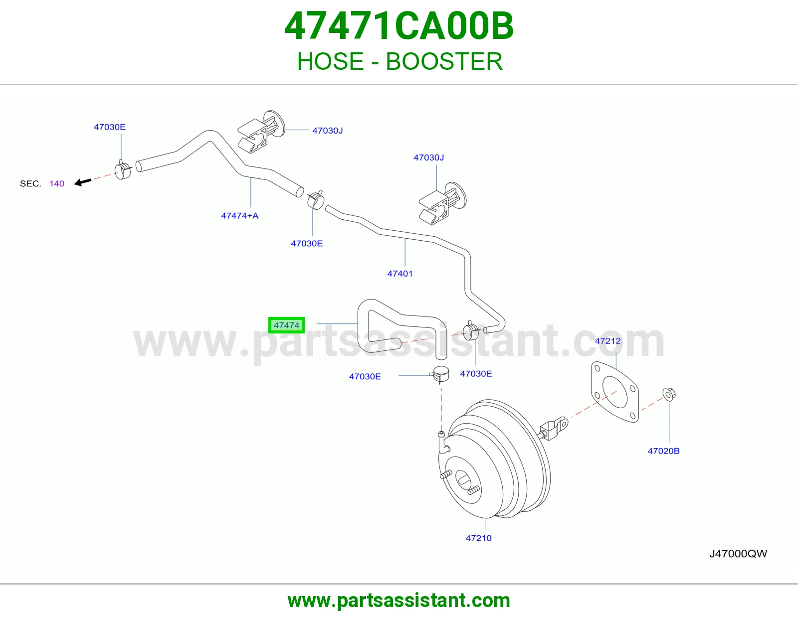 لي باكم فرامل 47471CA00B