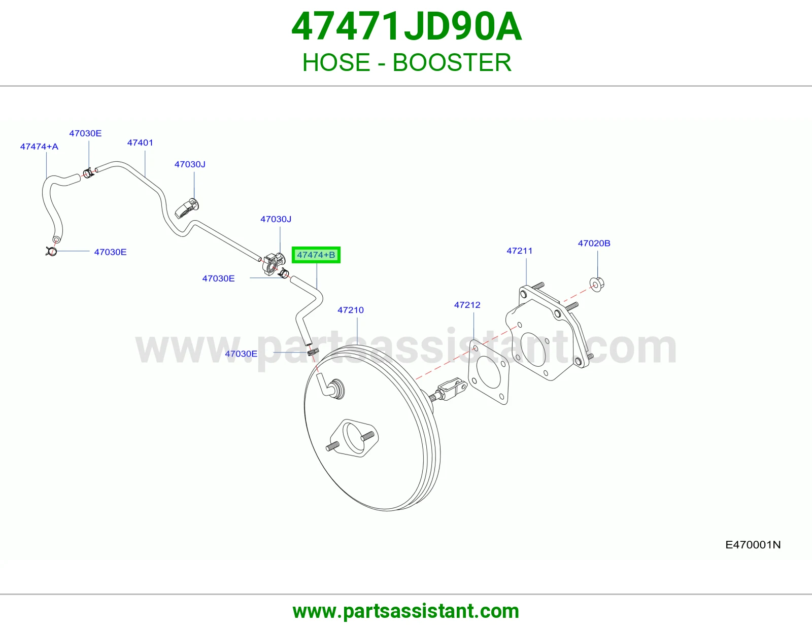 لي باكم فرامل 47471JD90A