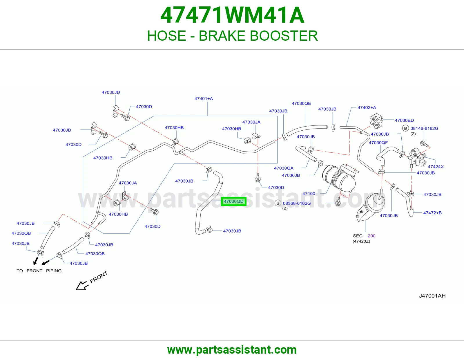 لي باكم فرامل 47471WM41A