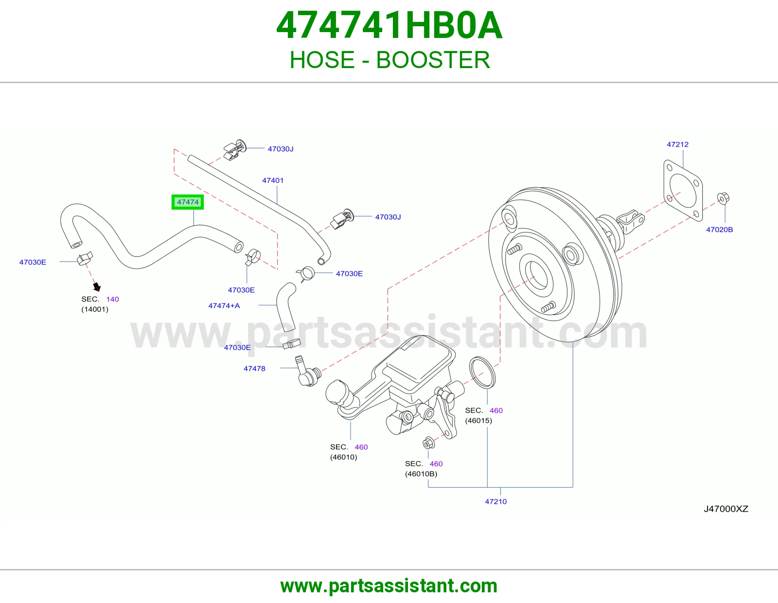 لي باكم فرامل 474741HB0A