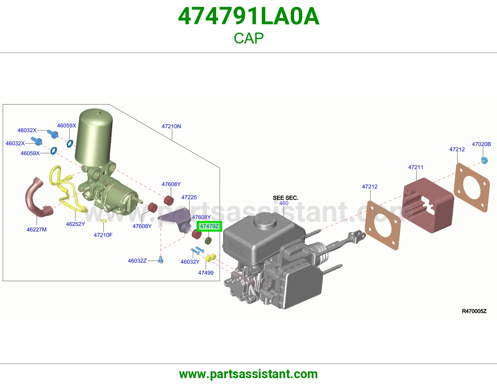 غطاء 474791LA0A